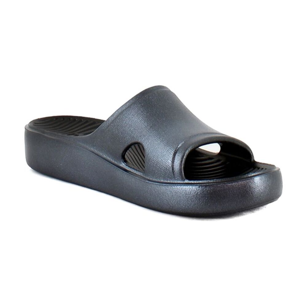 Ryka Soothe Slide Black Pearl Eva